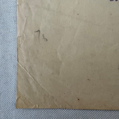 1912 Vintage Receipt Document  James Morrison Brass Manufacturing Company