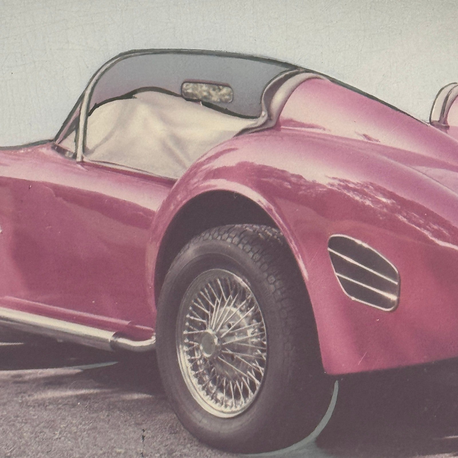 Vintage Sbarro Kit Car Concept Car Photo Photograph Franco Sbarro Roadster