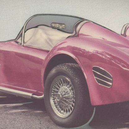 Vintage Sbarro Kit Car Concept Car Photo Photograph Franco Sbarro Roadster