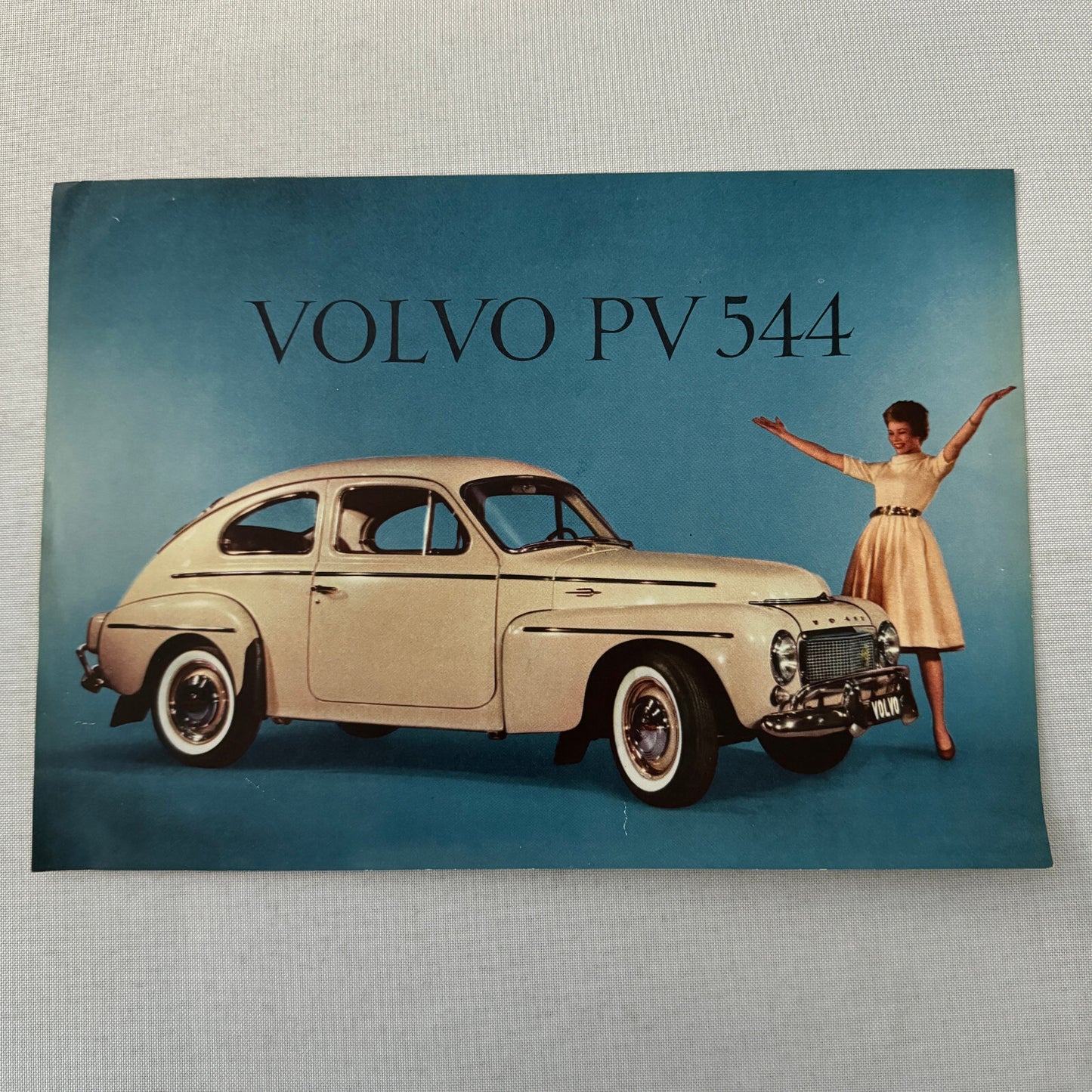 Volvo PV 544 Car Sales Brochure Catalog Vintage Advertising Volvo PV544