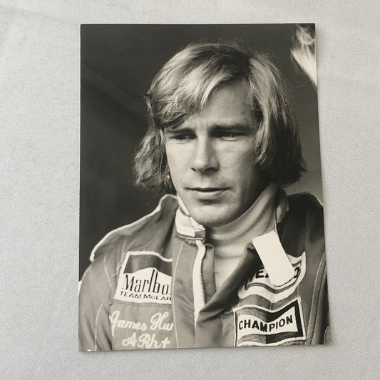 James Hunt Grand Prix Formula One F1 Racing Driver Portrait Photo Photograph