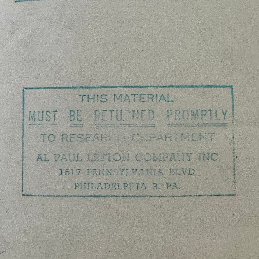Vintage Pennsylvania Railroad Photo Contact Sheet Photograph Al Paul Lefton