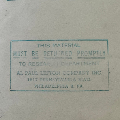 Vintage Pennsylvania Railroad Photo Contact Sheet Photograph Al Paul Lefton