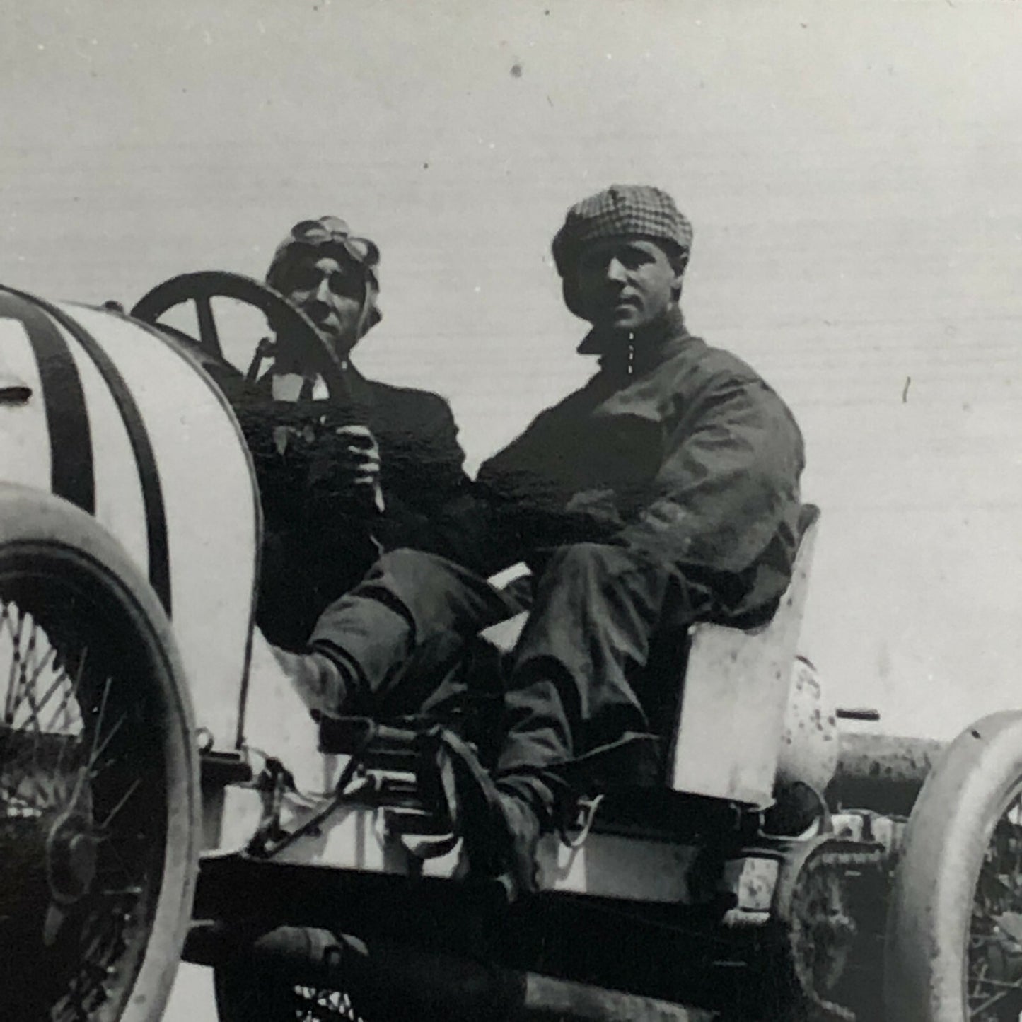 Vintage Bugatti Racing Car Photo Photograph - Modern Print 