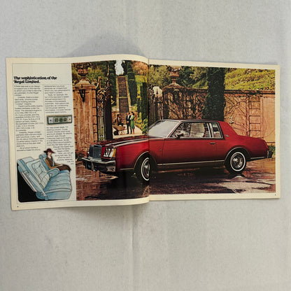 1979 Buick Regal and Century Car Sales Brochure Catalog Advertising Coupe Wagon