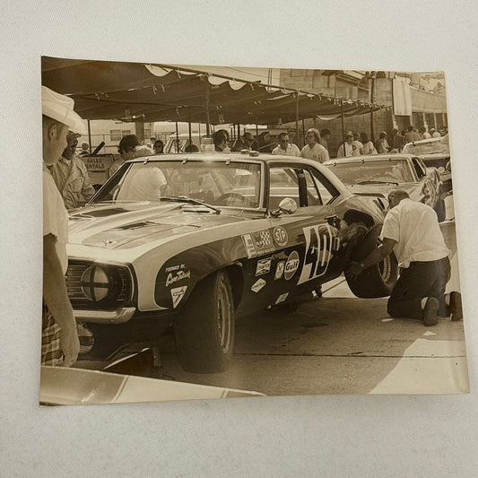 Vintage Racing Photo Chevrolet Camaro Vince Gimondo Chuck Dietrich Photograph