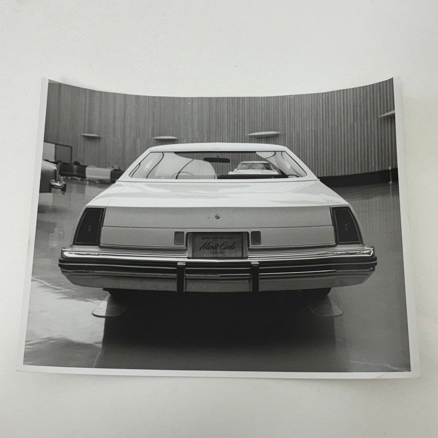 Vintage 1974 Chevrolet Monte Carlo Factory Press Photo Photograph Print