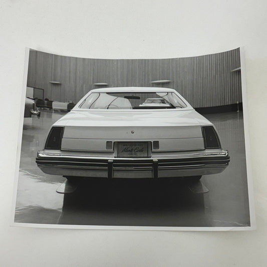 Vintage 1974 Chevrolet Monte Carlo Factory Press Photo Photograph Print