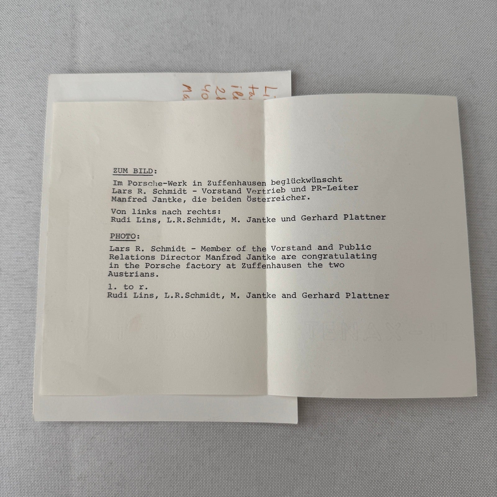 Porsche 924 Racing Car Photo Photograph Print 1976