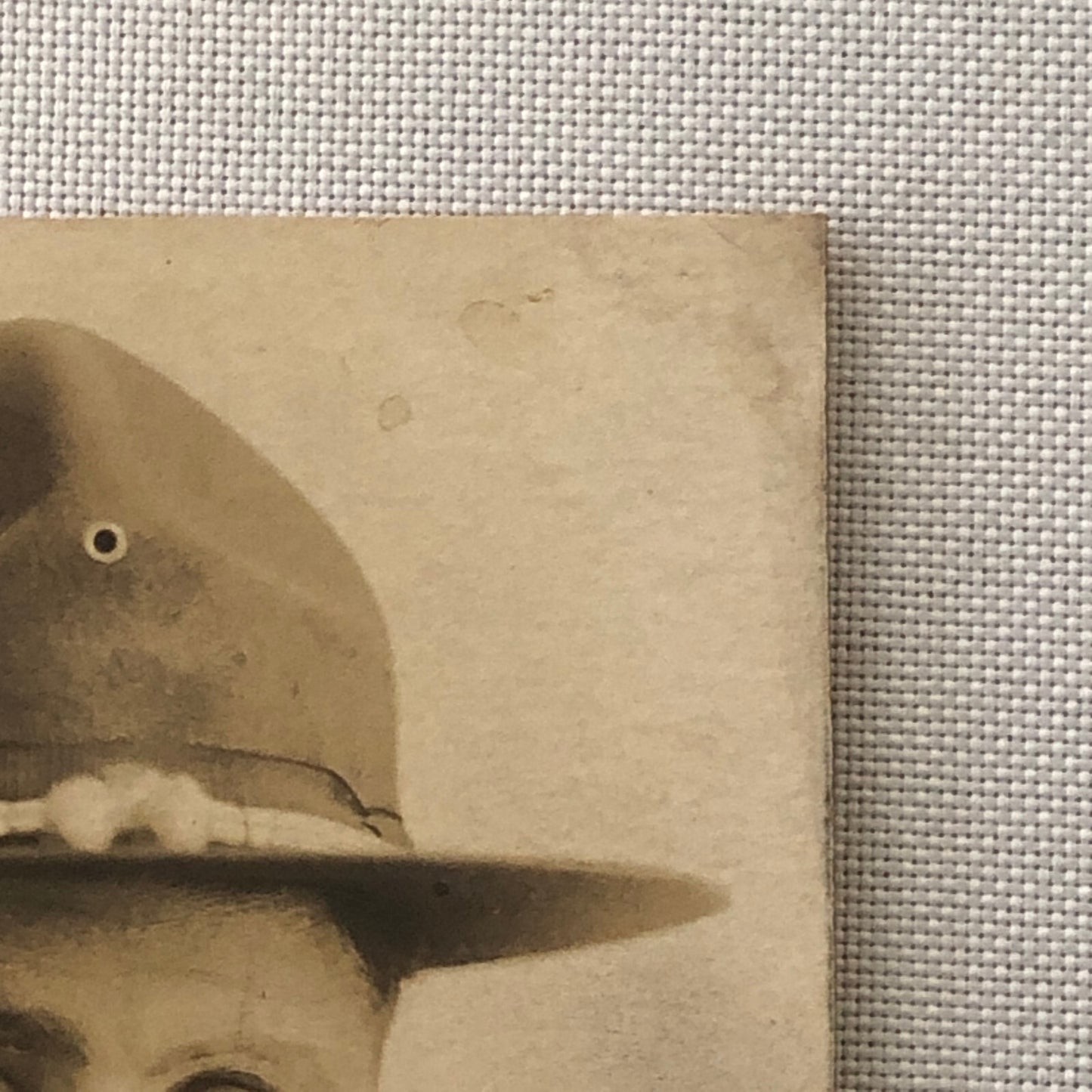 Man in Military Uniform Photo Photograph Antique Prison Corrections Chicago