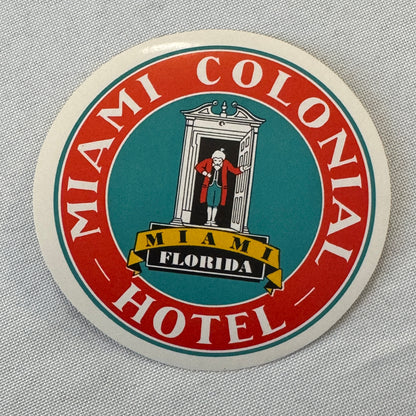 Vintage Hotel Travel Luggage Label Suvretta House St Moritz Switzerland Swiss