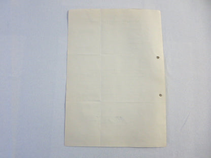 1958 Mercedes Benz Daimler Letter Letterhead Document - German Text 