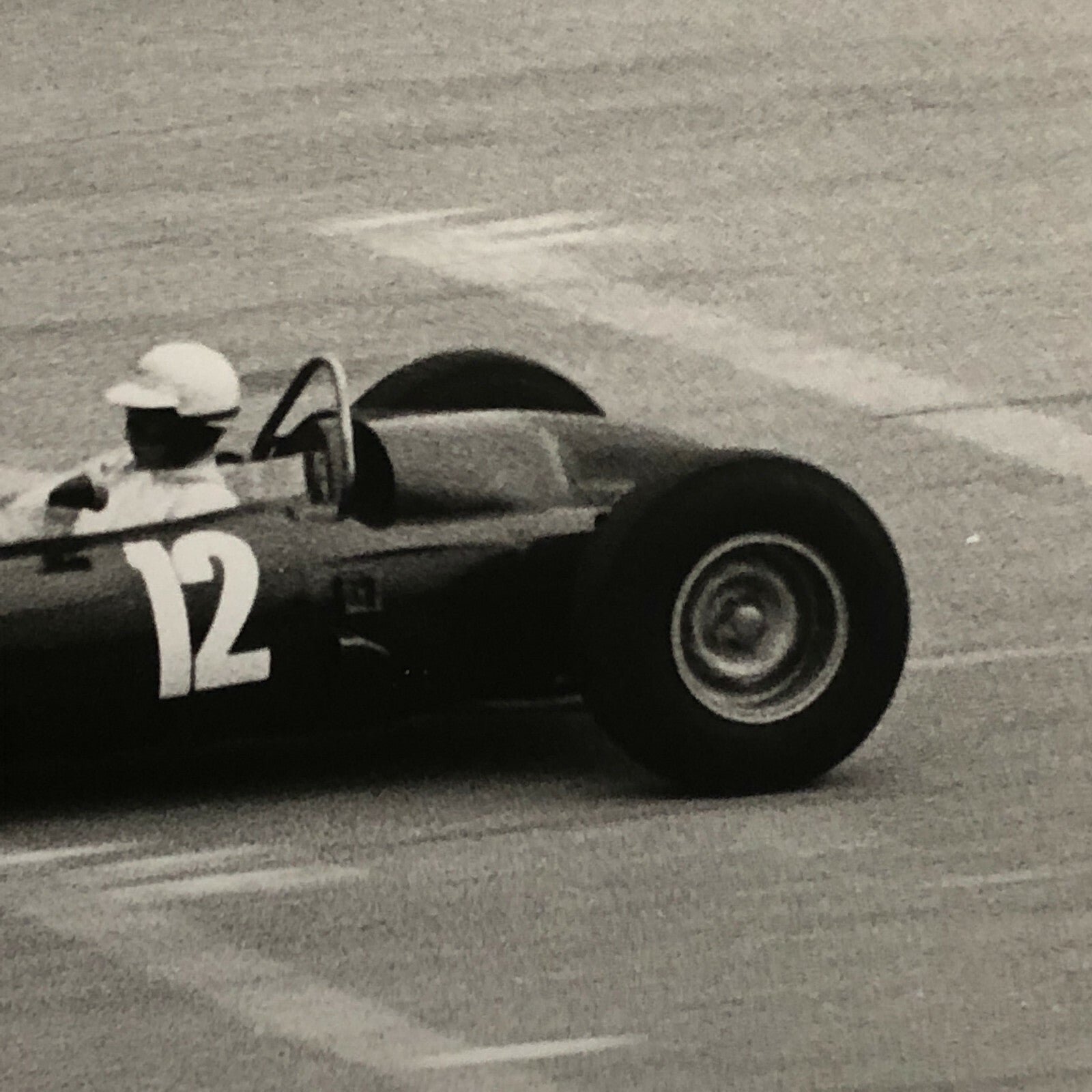 Vintage Racing Car Photo Photograph Print Grand Prix