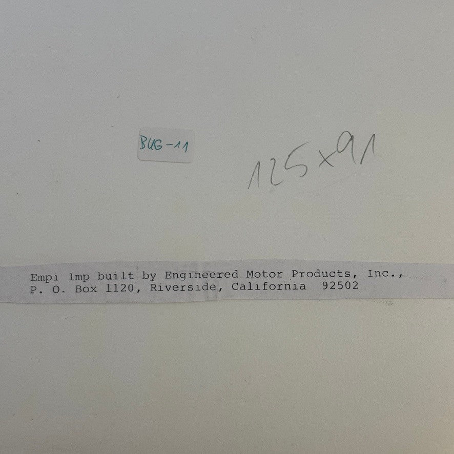 Vintage Dune Buggy Kit Car Photo Photograph EMPI Engineered Motor Products