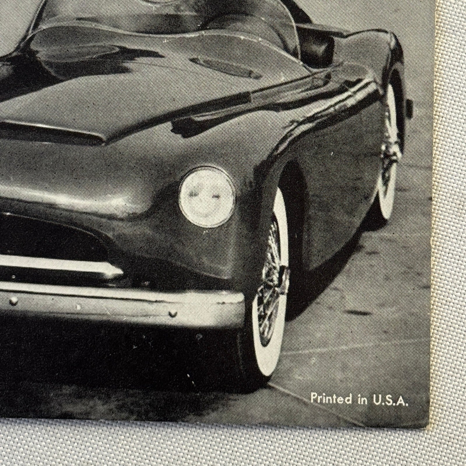 Vintage Woodill Wildfire Sports Car Automobile Arcade Card