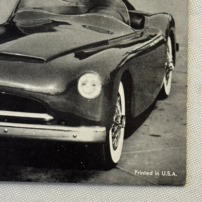 Vintage Woodill Wildfire Sports Car Automobile Arcade Card