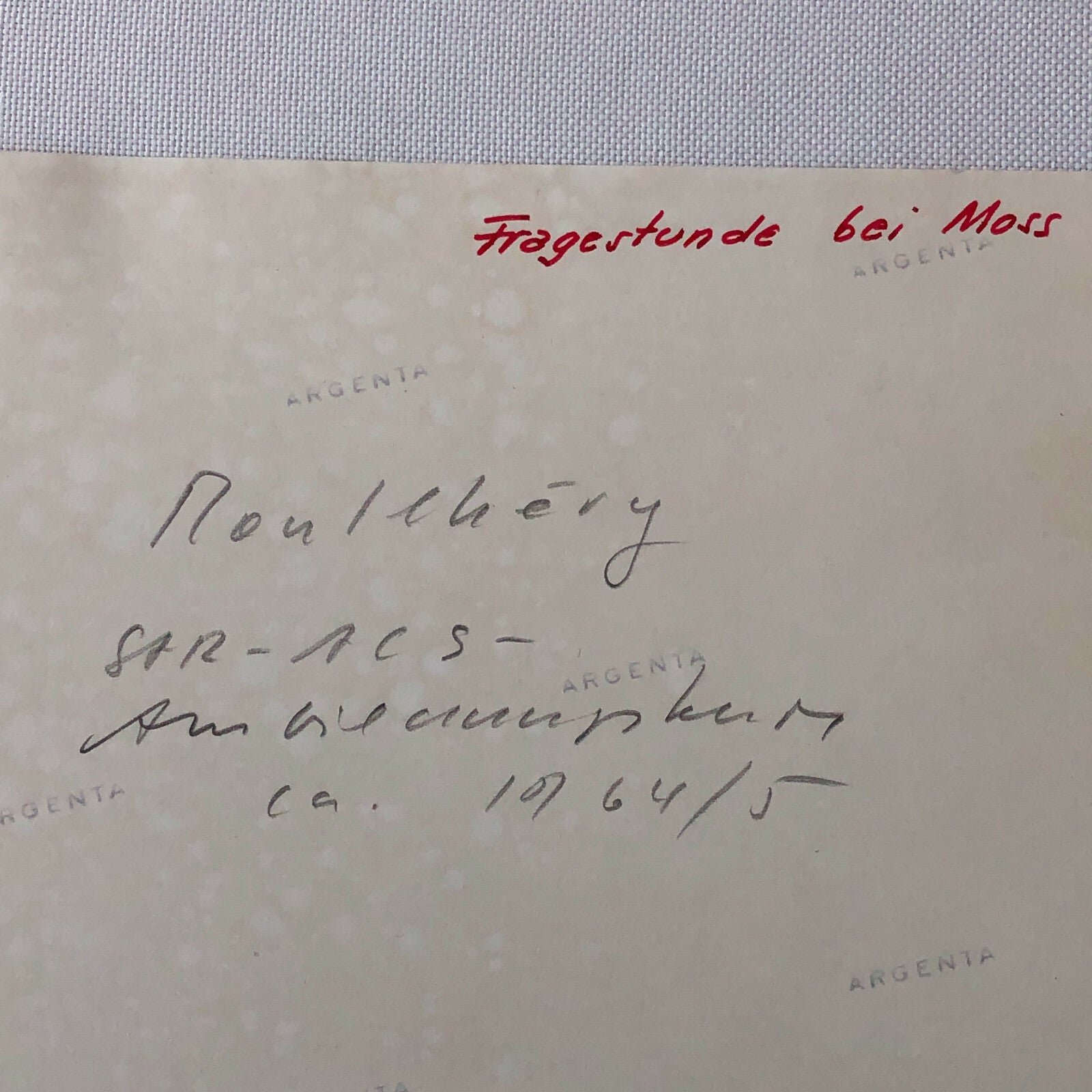 Vintage Stirling Moss Racing Driver Photo Photograph 