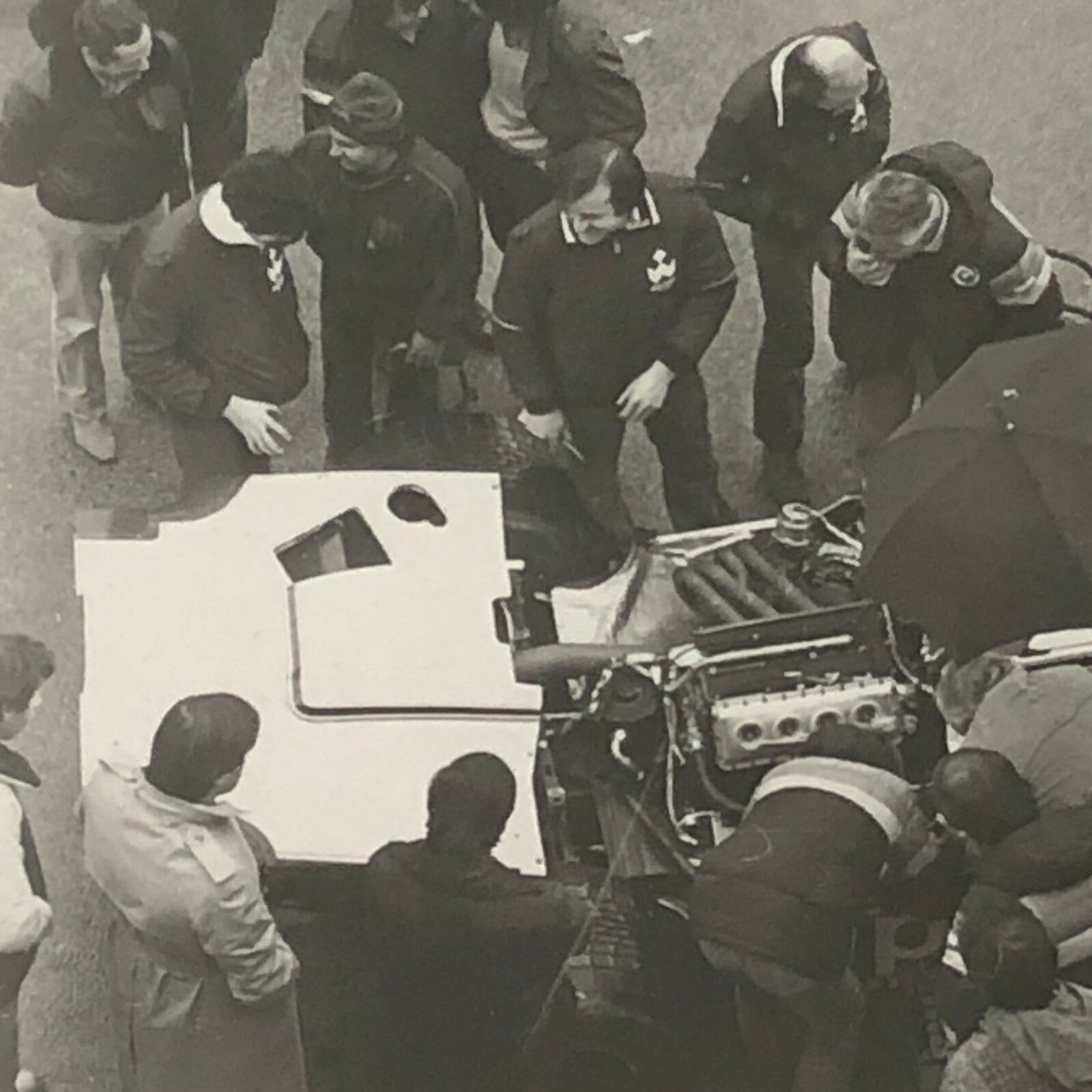 Vintage Brabham BMW Turbo Racing Car Photo Photograph 1980 ? 