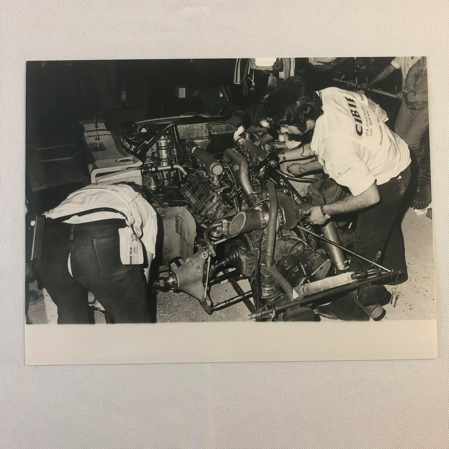 Vintage Racing Photo Photograph Renault Sport Car 1976 24 Hours of LeMans ? 