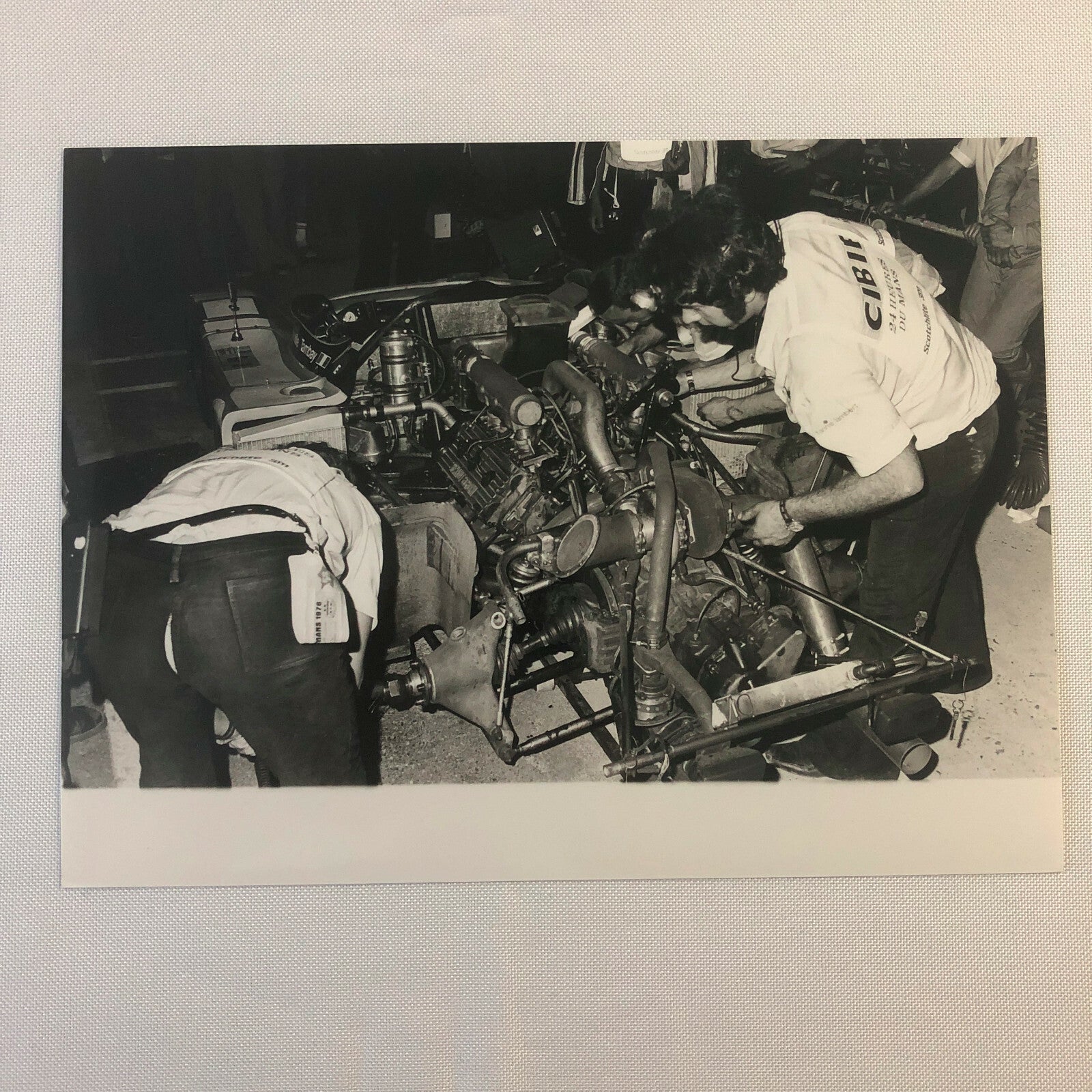 Vintage Racing Photo Photograph Renault Sport Car 1976 24 Hours of LeMans ? 