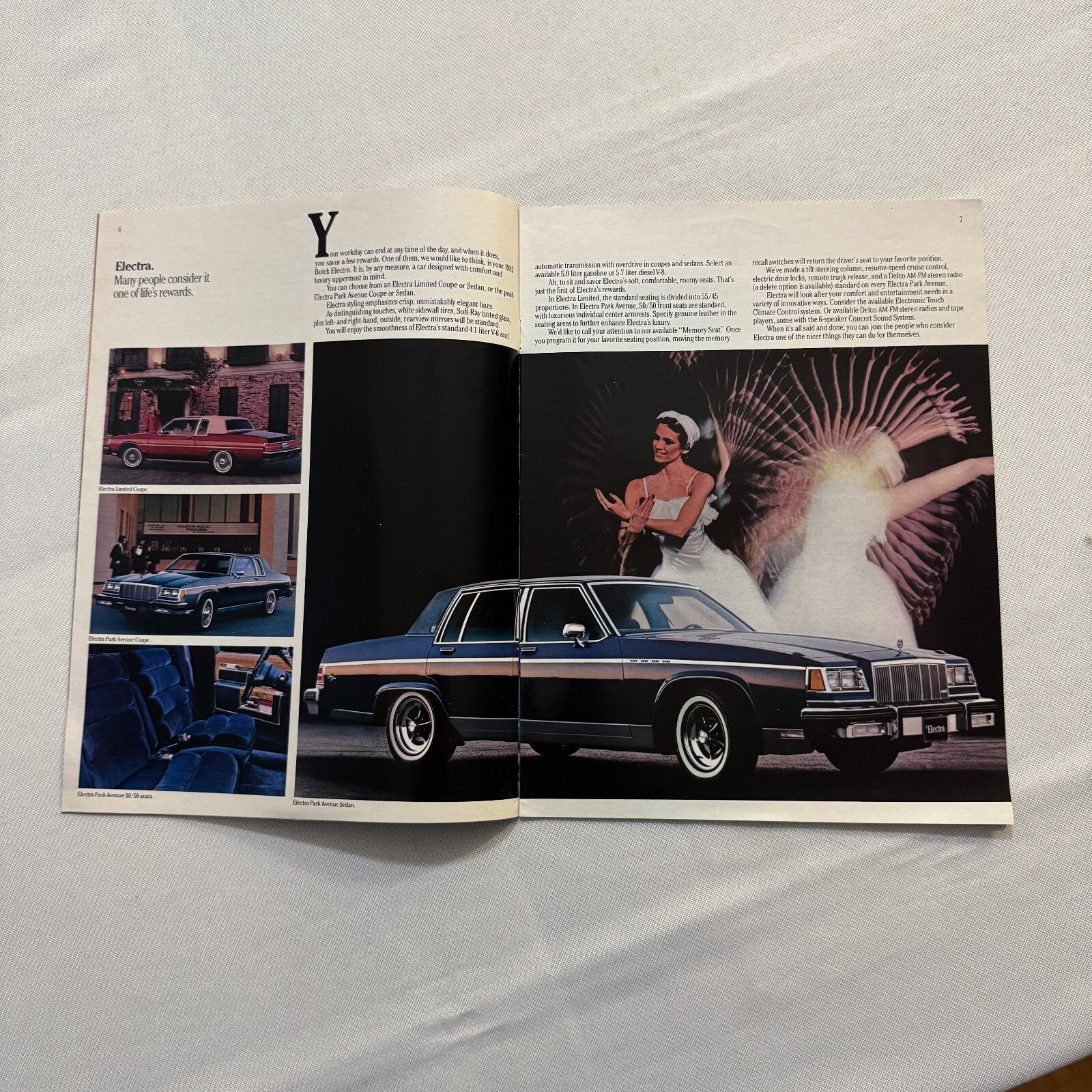 1982 Buick Car Sales Brochure Catalog Riviera Electra LeSabre Regal Skylark