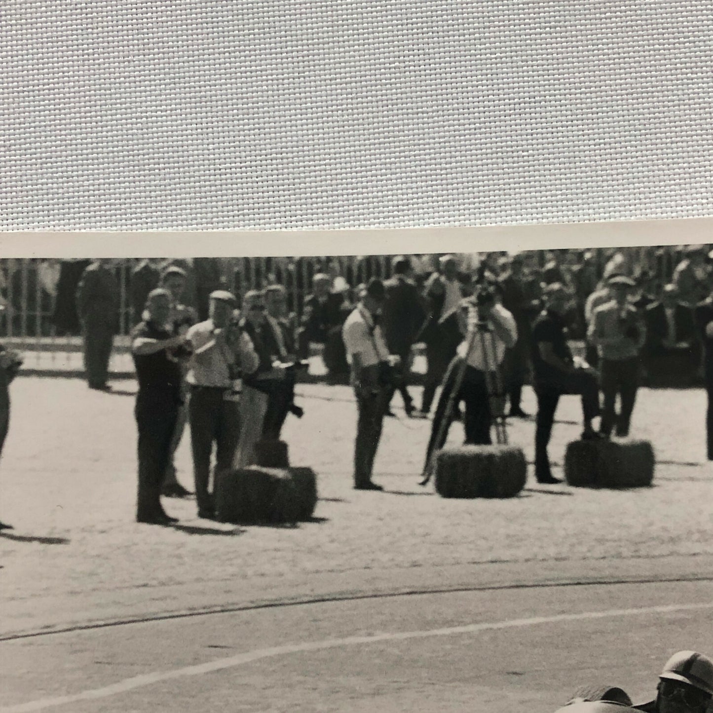 Vintage Grand Prix Racing Photo Photograph Bruce McLaren Graham Hill CAHIER