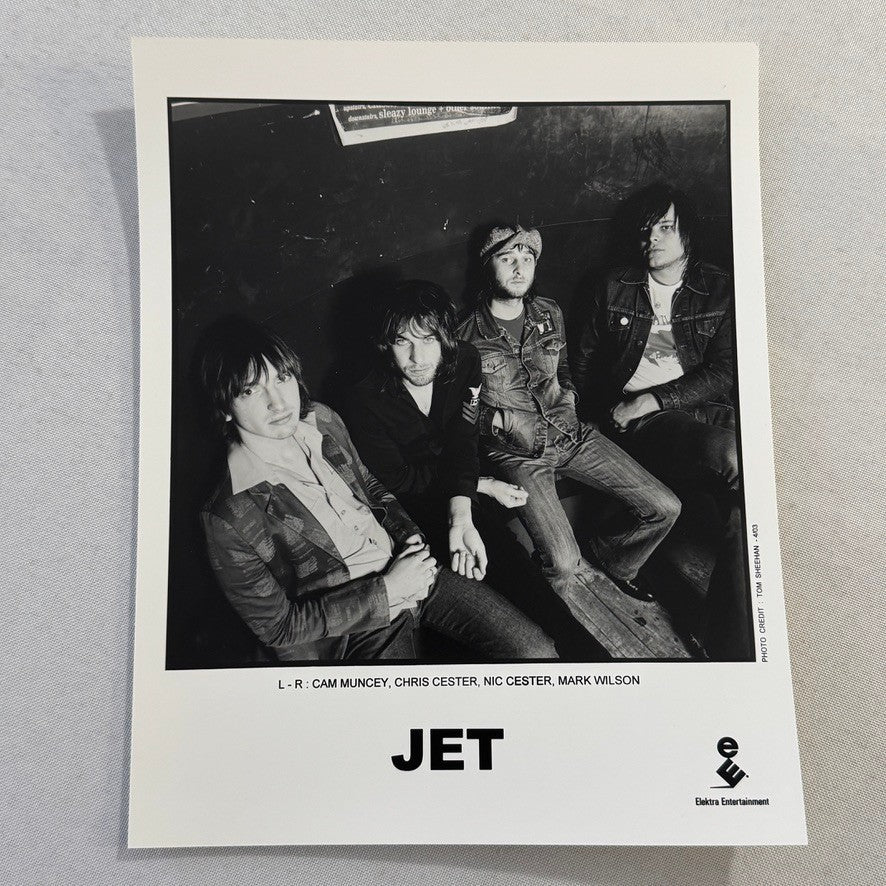 Jet Publicity Press Photo Photograph Band Artist