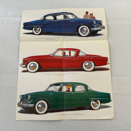 1953 Studebaker Car Sales Brochure Catalog Champion Commander Land Cruiser