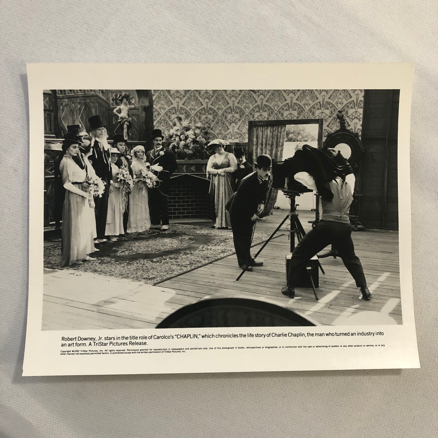 Robert Downey Jr Charlie Chaplin MOvie Film 1992 Press Photo Photograph Print