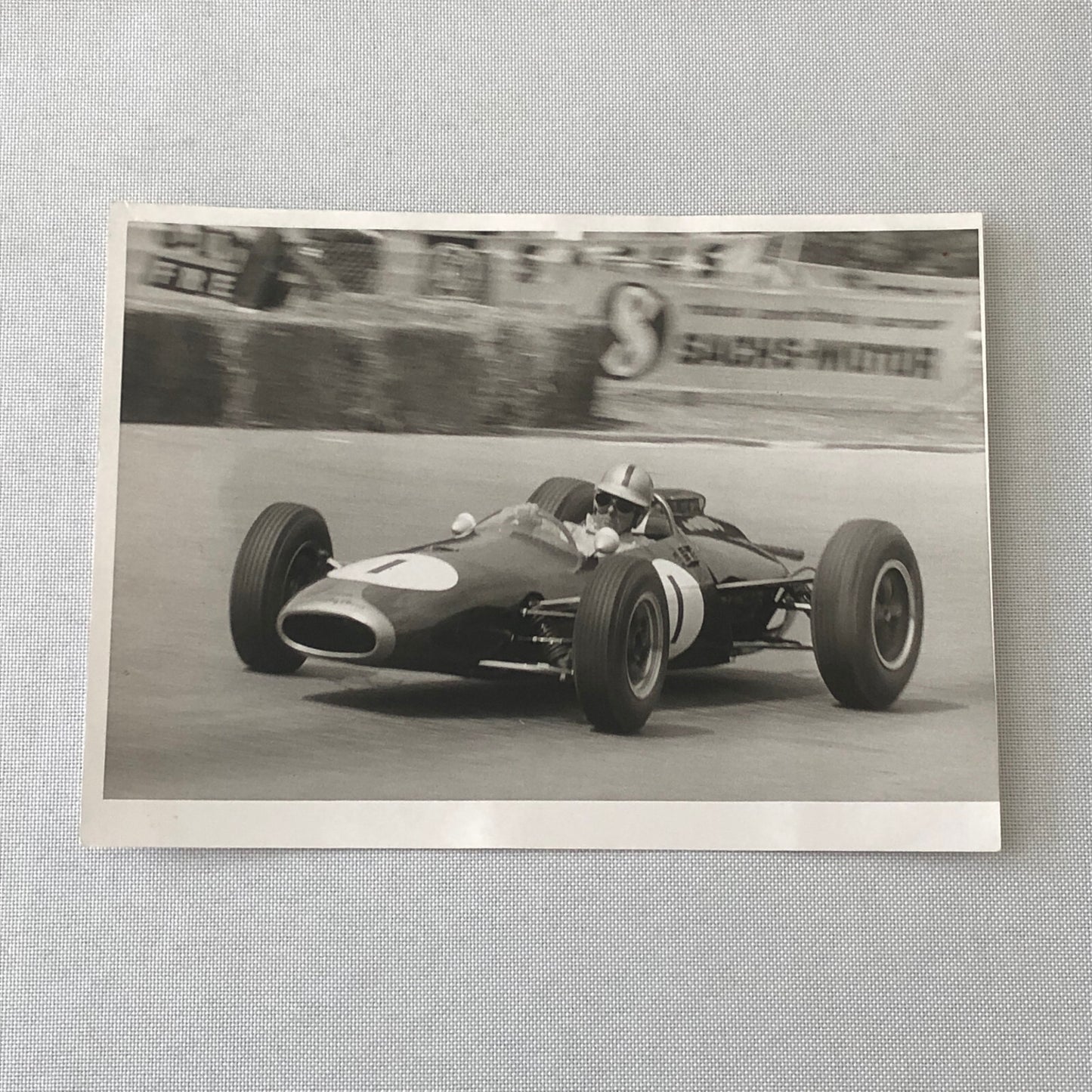 Vintage Grand Prix Racing Car Photo Photograph Print Gunther Molter