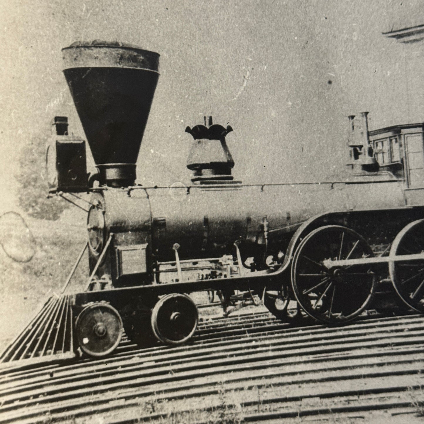 Central Vermont Railway Locomotive Train The Deer Vintage Photo Photograph