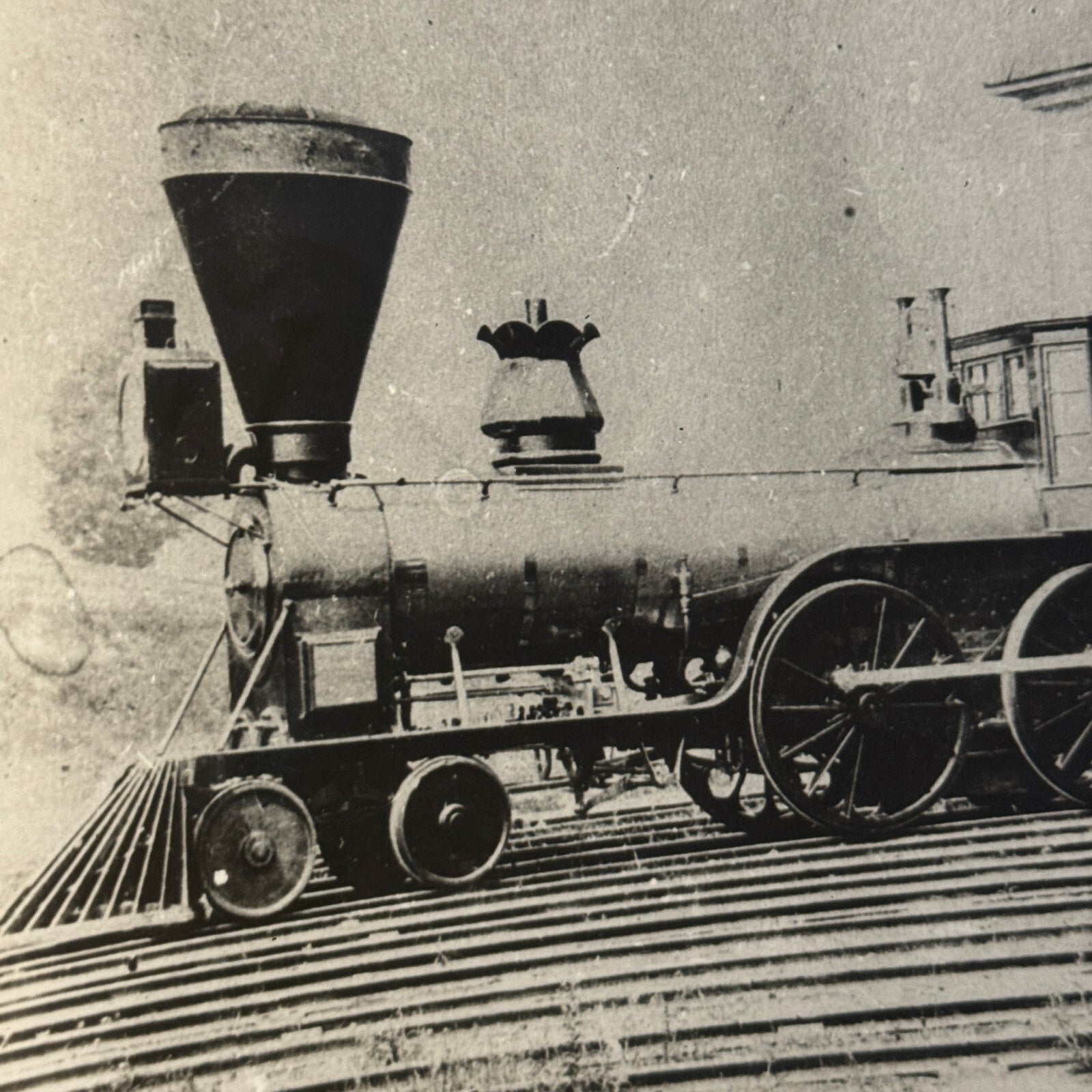 Central Vermont Railway Locomotive Train The Deer Vintage Photo Photograph