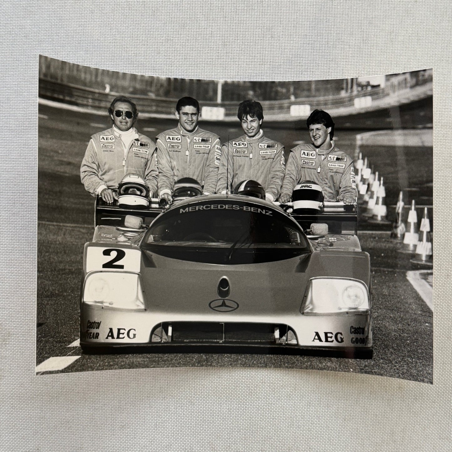 1990 Mercedes Benz Racing Motorsport Factory Press Kit 190E C9 C11 Cars GERMAN