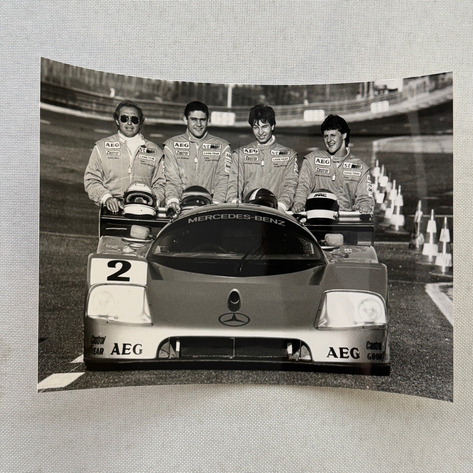 1990 Mercedes Benz Racing Motorsport Factory Press Kit 190E C9 C11 Cars GERMAN