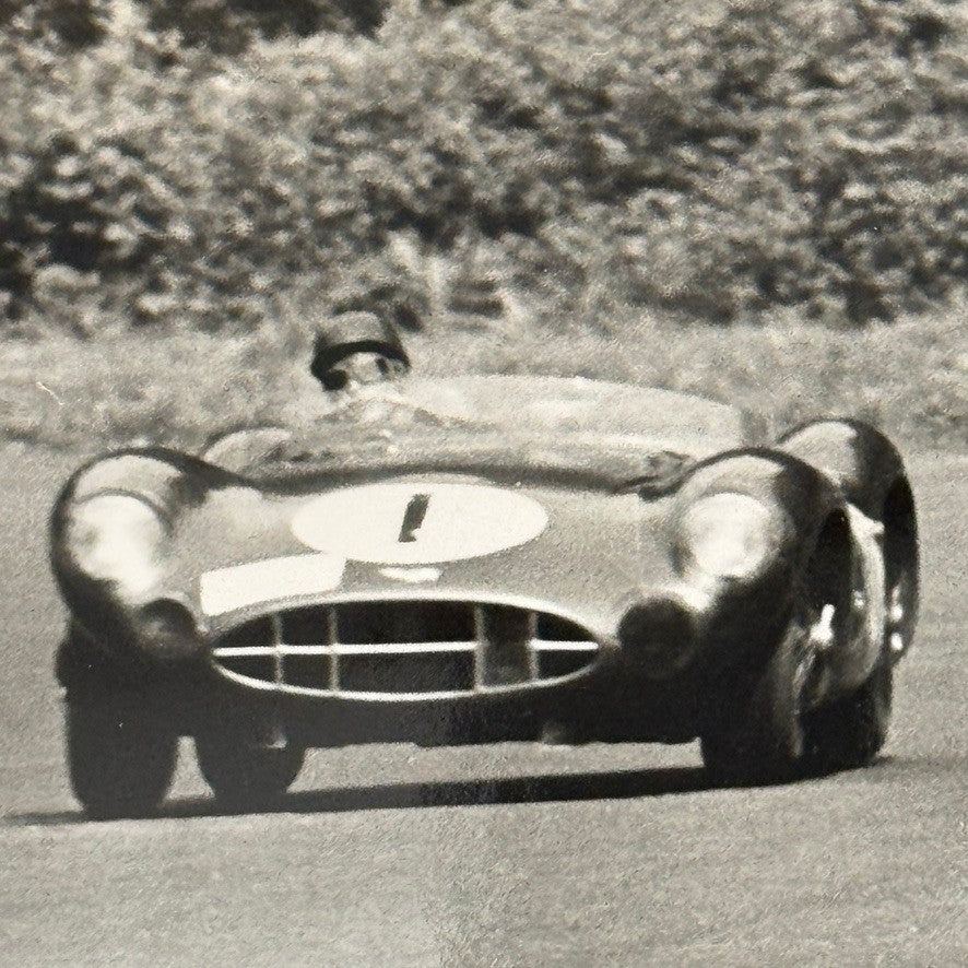 Vintage Aston Martin Racing Car Photo Photograph Print