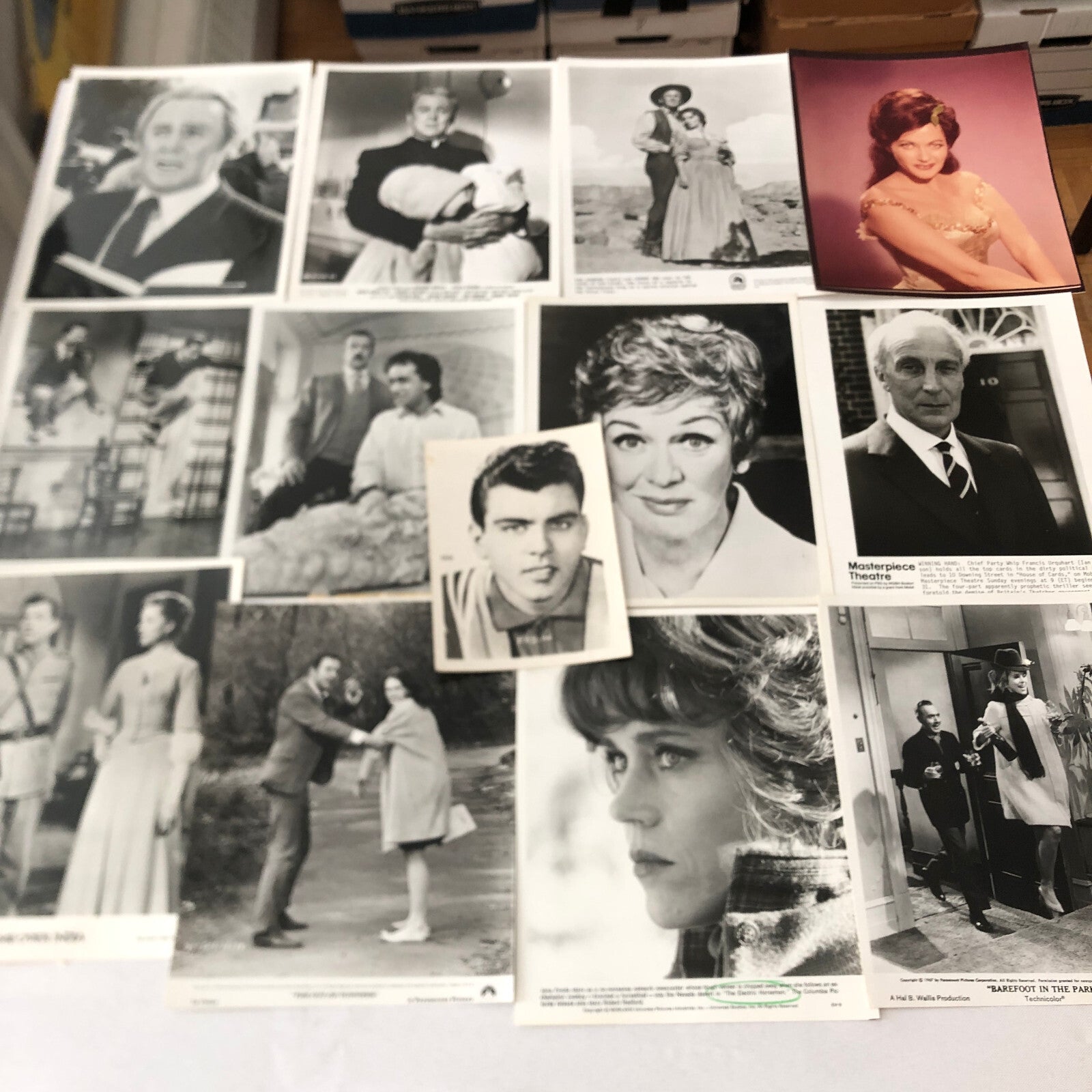 HUGE Celebrity Movie Film Star Still Press Photo Photograph Lot 100+ 1950s-1990s