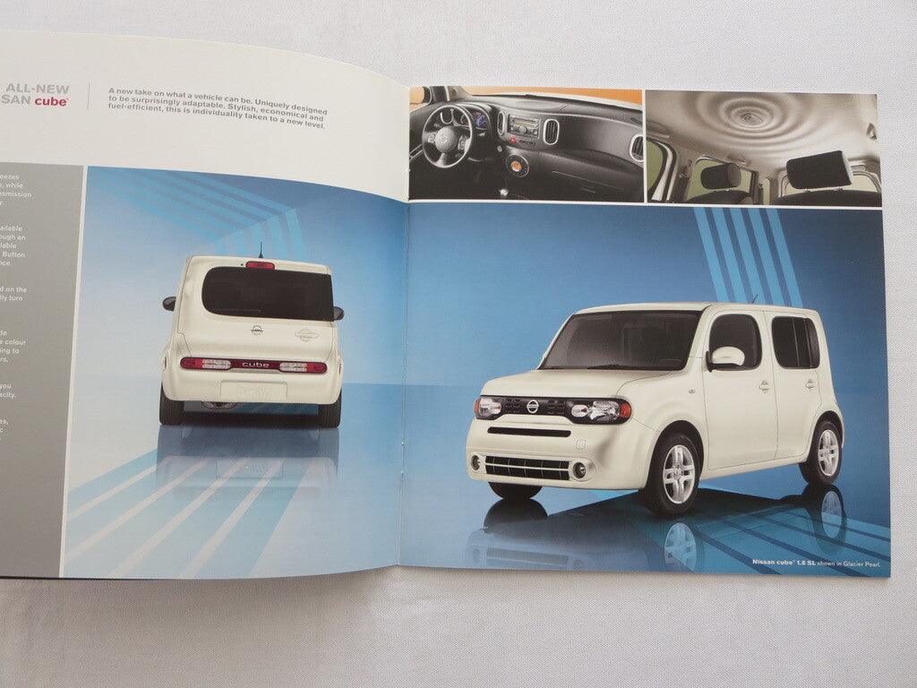 2009 Nissan Sales Brochure Catalog Cube 350Z 370Z Roadster GT-R GTR Maxima +