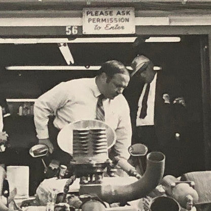 STP Racing Indianapolis Indy Racing Photo Photograph 1969 Mario Andretti Car