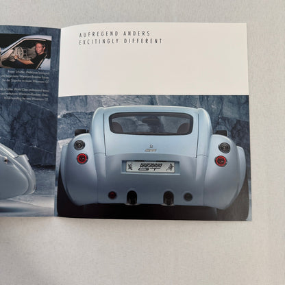 2005 Wiesmann GT Brochure Catalog Sports Car GERMAN Text