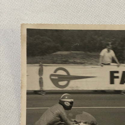 Vintage Motorcycle Racing Photo photograph Yamaha Rodney Gould Koivuniemi