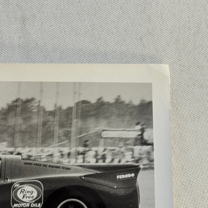 Vintage Racing Photo Photograph Chevron Cars MacMillan Motor Oil