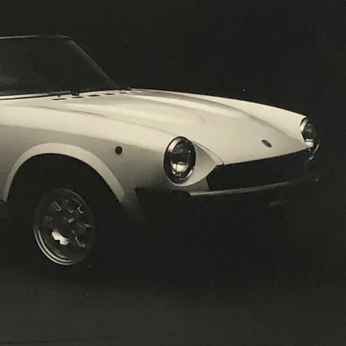Fiat 2000 Spider Pininfarina Photo Photograph Lot of 2