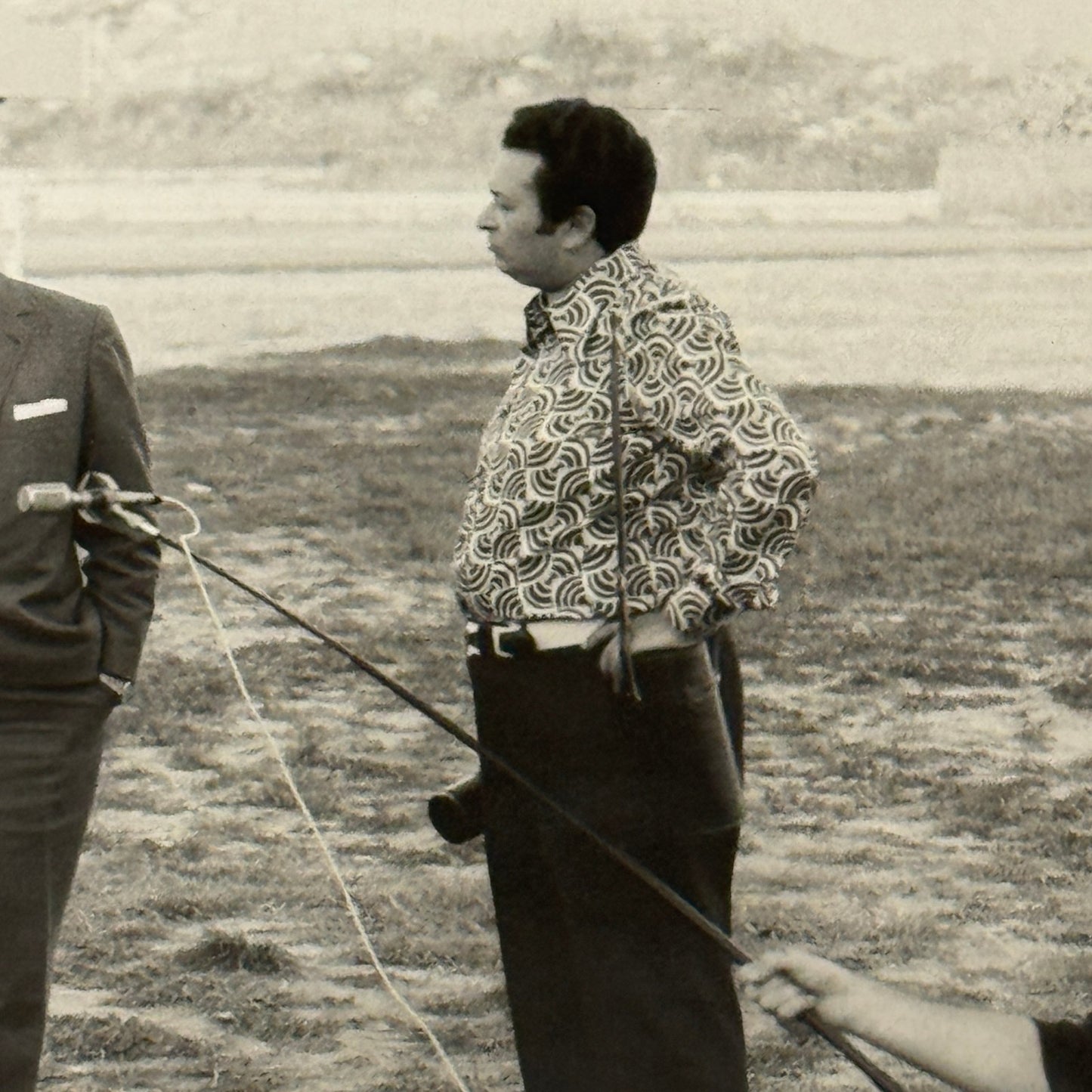 Vintage Racing Photo Juan Manuel Fangio Rome Grand Prix F2 Race Italy Motorsport