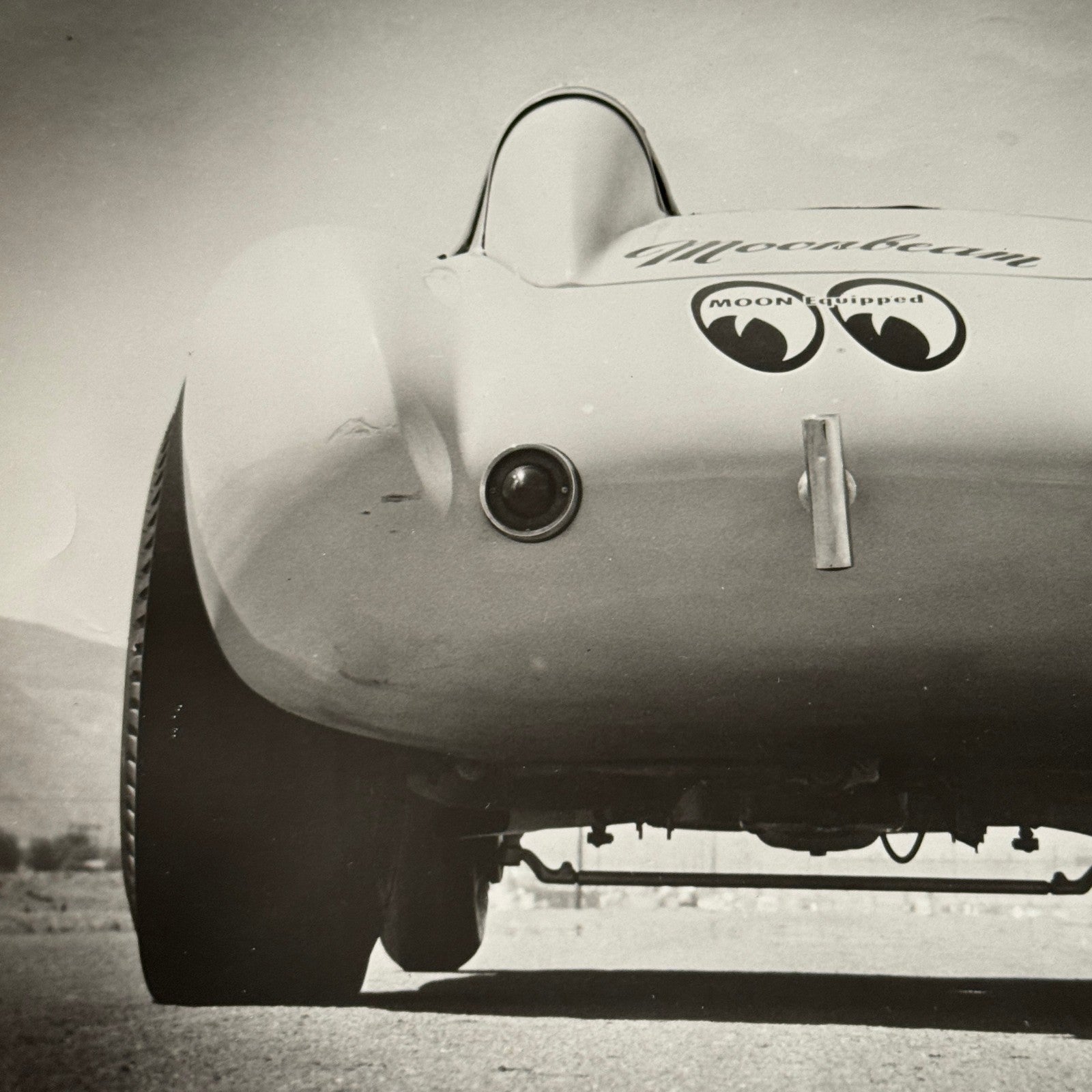 Vintage Dragster Drag Racing Photo Photograph Dean Moon Moonbeam Devin Car