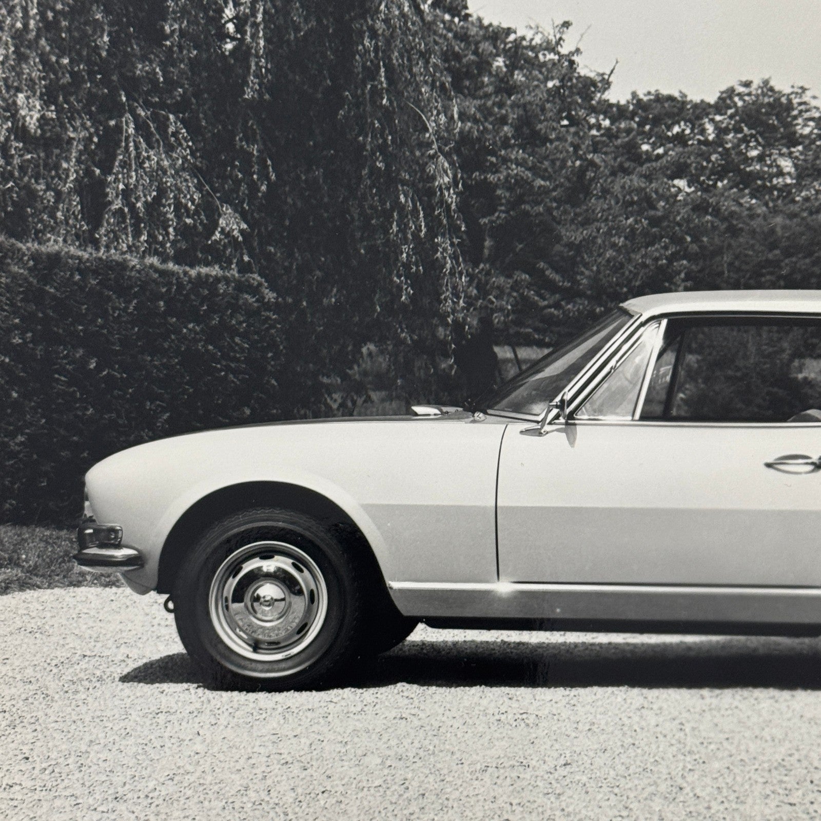 1974 Peugeot 504 Coupe Factory Press Photo Photograph Vintage