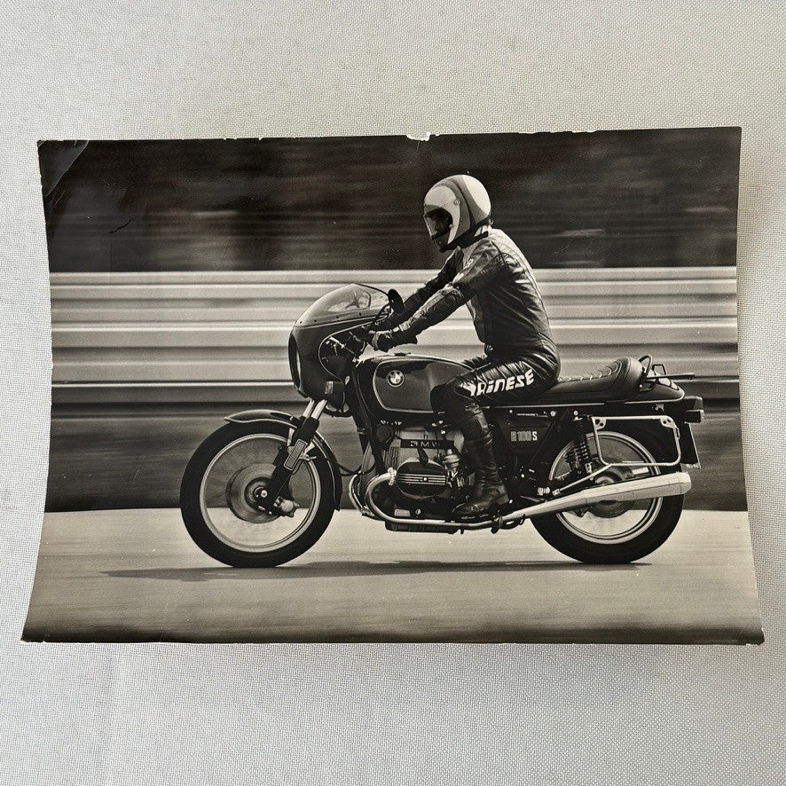 BMW R100 S Motorcycle Bike Factory Press Photo Photograph Germany BMW R 100 S
