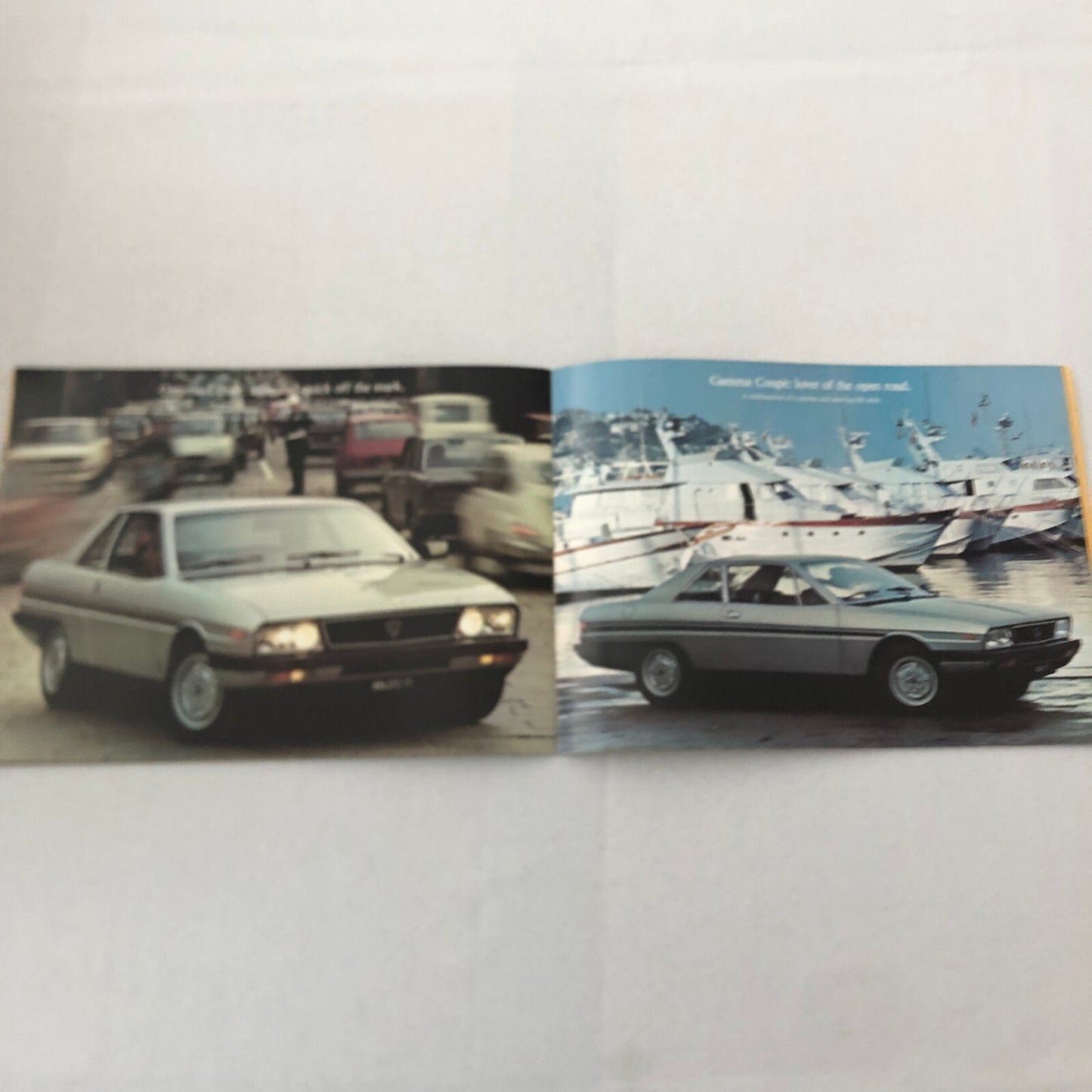 Lancia Gamma Coupe Car Sales Brochure Catalog GERMAN TEXT
