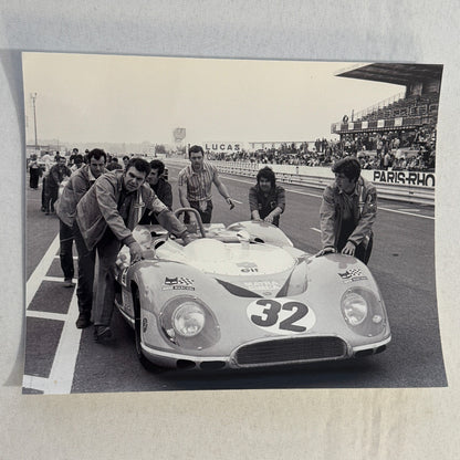 Matra Simca Racing Car Photograph Print Motorsport Race
