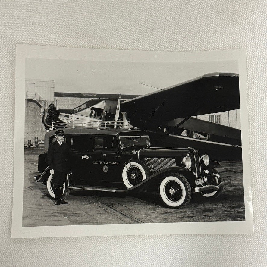 1930 Auburn Cetury Airlines Car Photo Photograph Vintage Image Modern Print