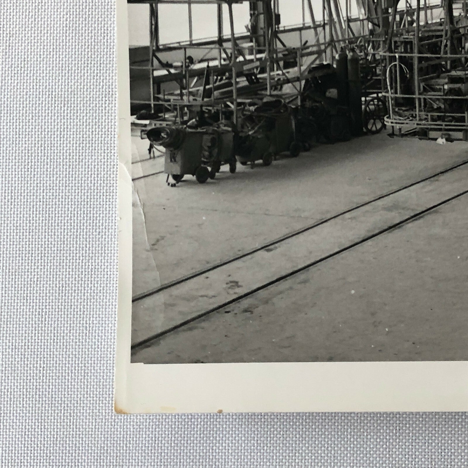 Vintage Plaxton Coachworks Bus Factory Photo Photograph Truck 